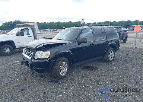 2010 Ford Explorer Xlt z USA, uszkodzony, nr VIN 1FMEU7DE3AUA81641
